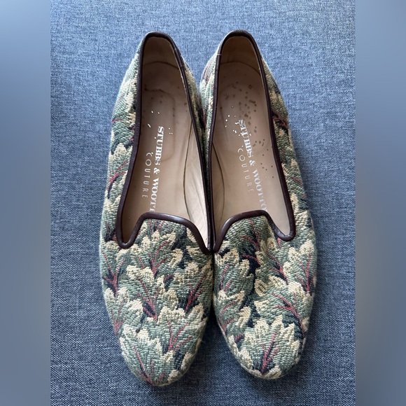 Stubbs & Wootton Printed Loafers Size 8.5 - Picture 11 of 16